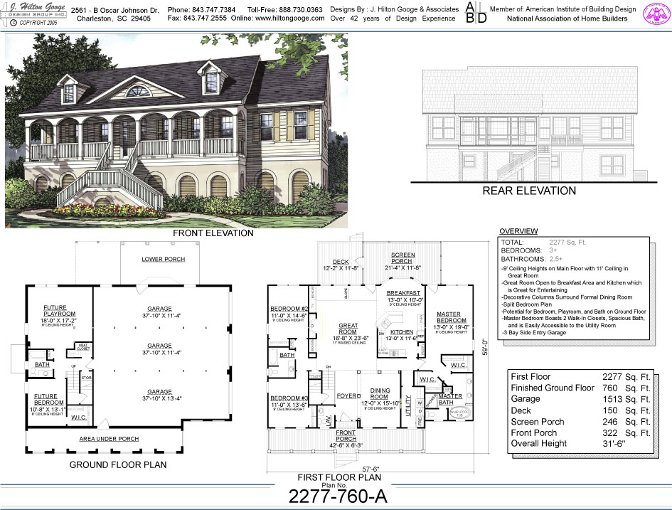 J. Hilton Googe Design Group, Inc. : Stock Plan #2277-760-A